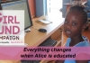 Alice, an African student