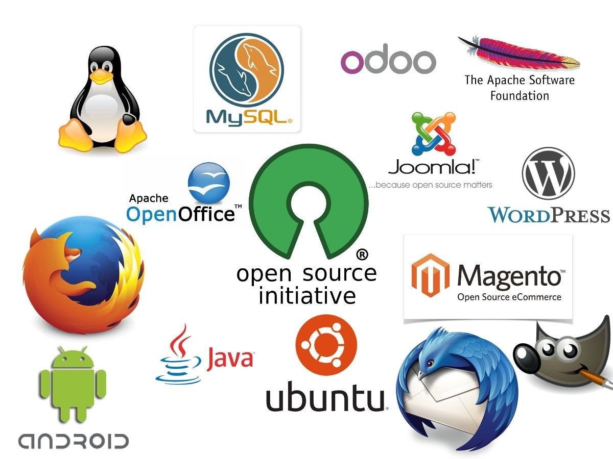 open source softwares