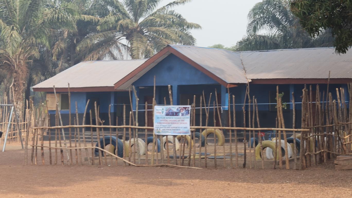 Opening of the Completed School - Kamawornie, Sierra Leone