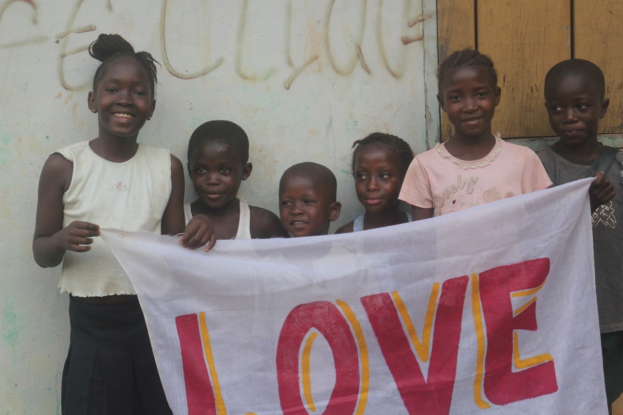 love from beneficiaries in sierra leone