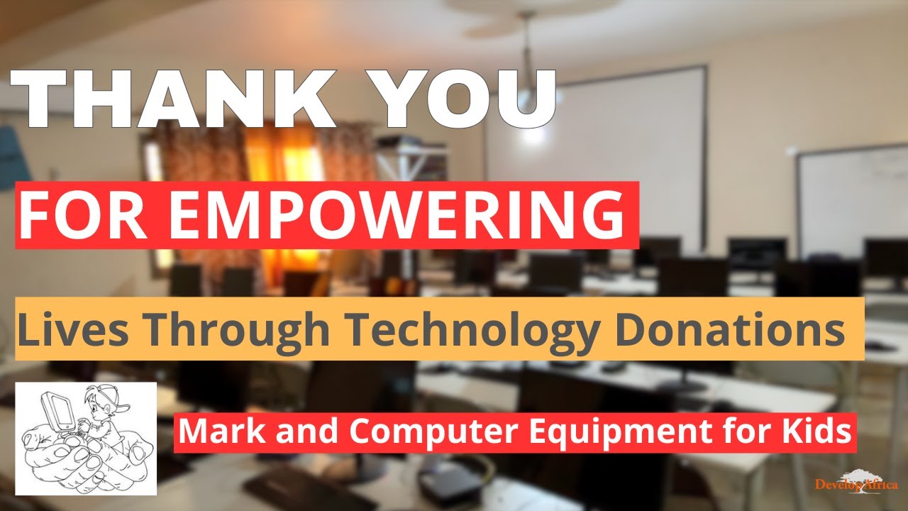 thank-you-mark-and-computer-equipment-for-kids